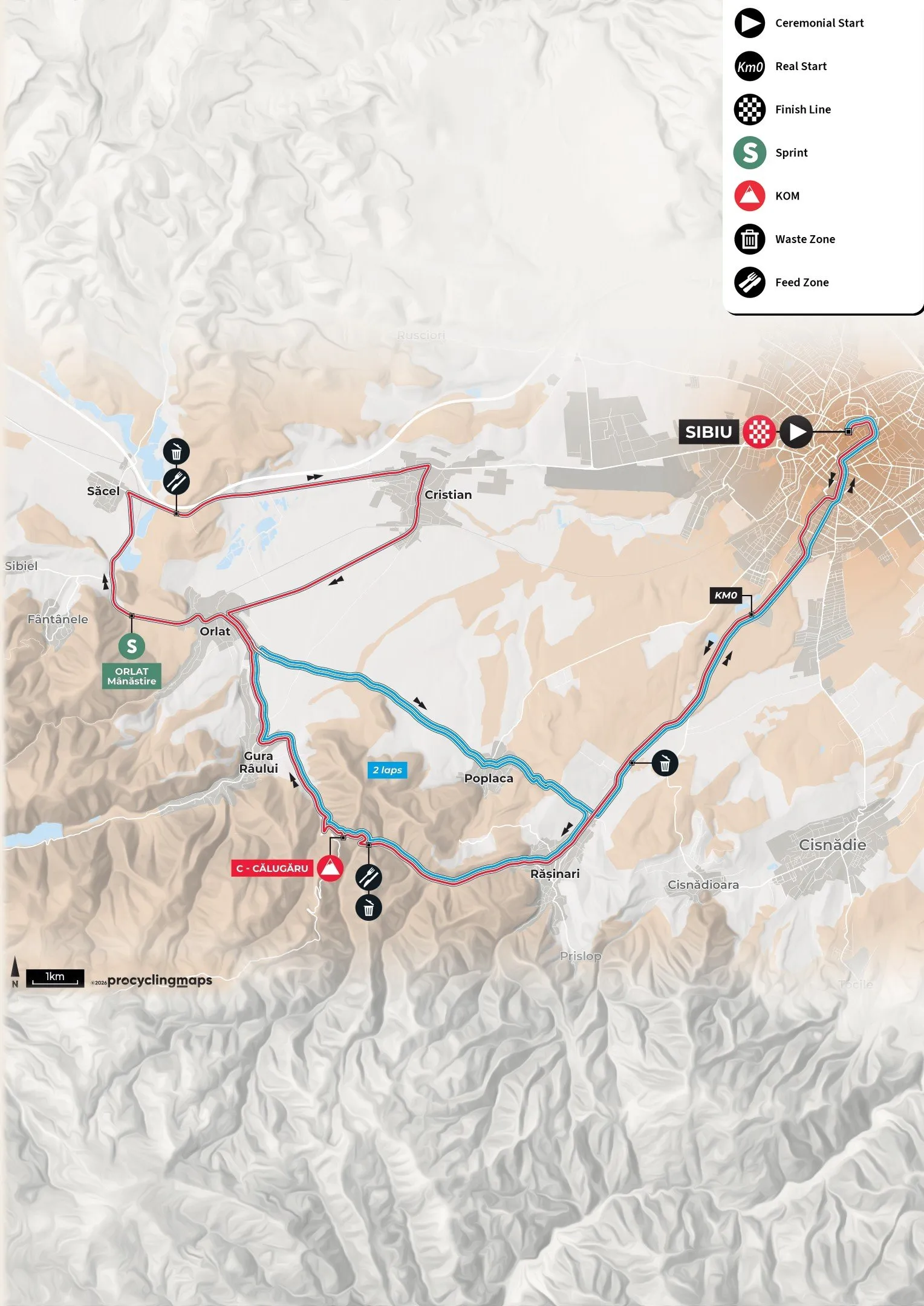 Map 1A